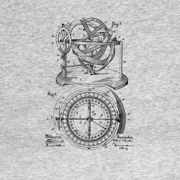 VINTAGE PATENT DRAWING by skstring